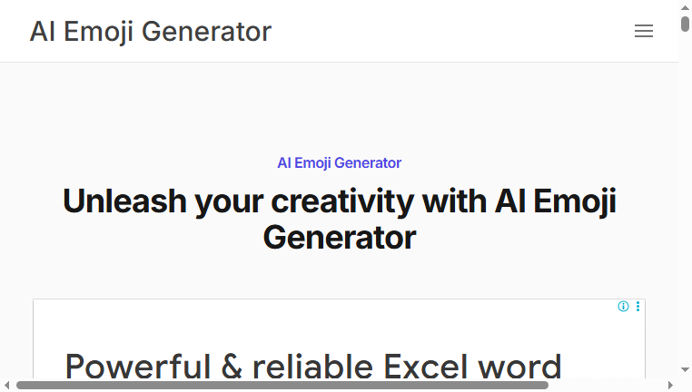 AI Emoji Generator
