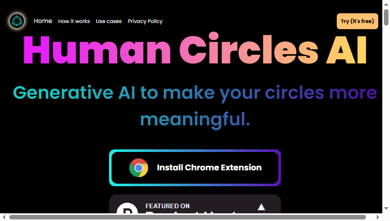 Human Circles AI