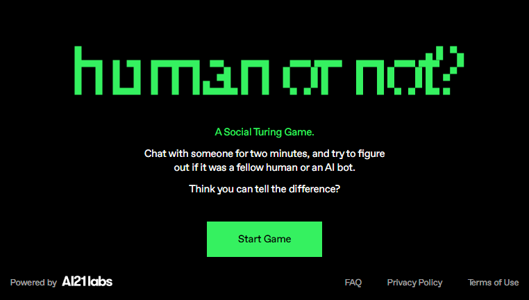 Human or Not