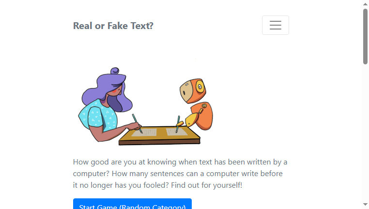 Real or Fake Text
