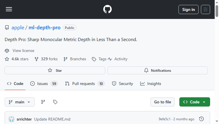 Depth Pro