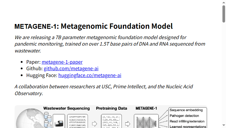 METAGENE-1