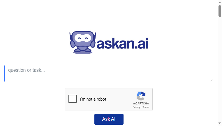 Ask an AI