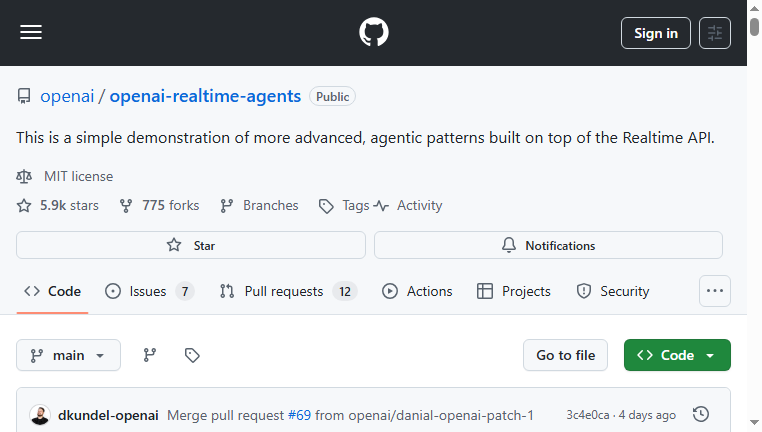 OpenAI Realtime Agents