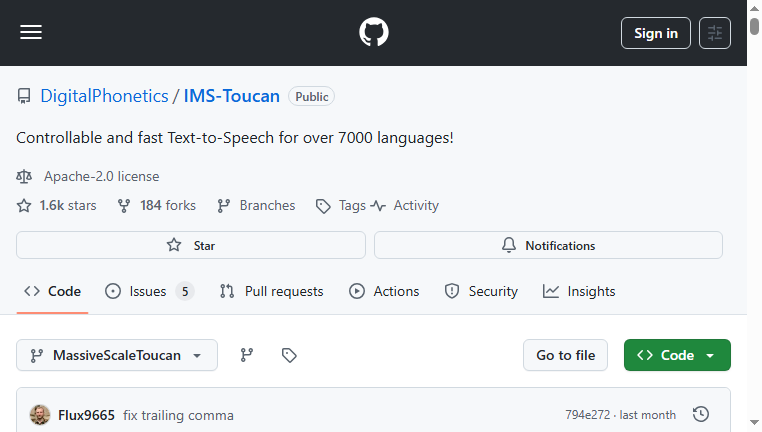 IMS Toucan