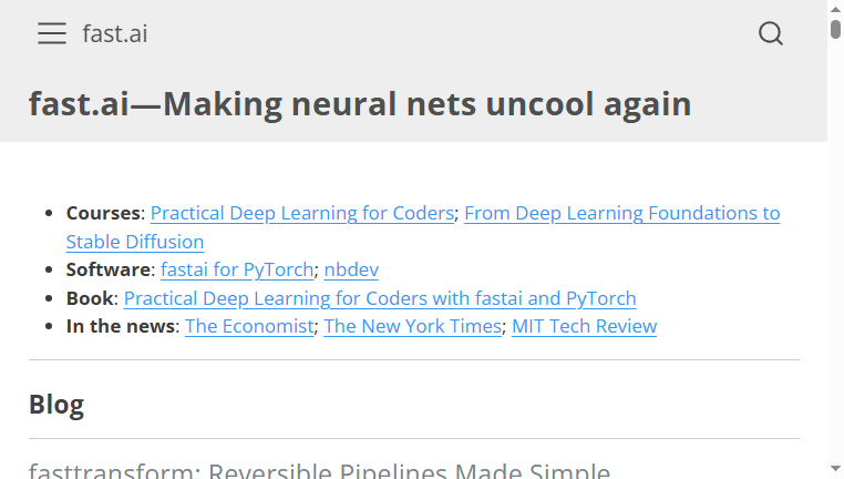 Fast AI