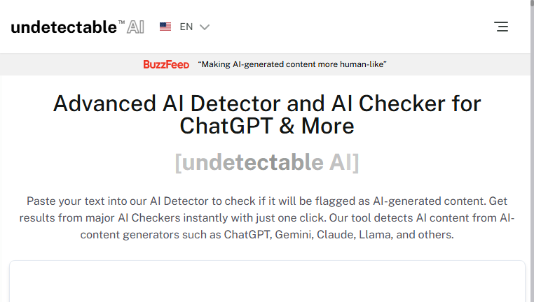 Undetectable AI