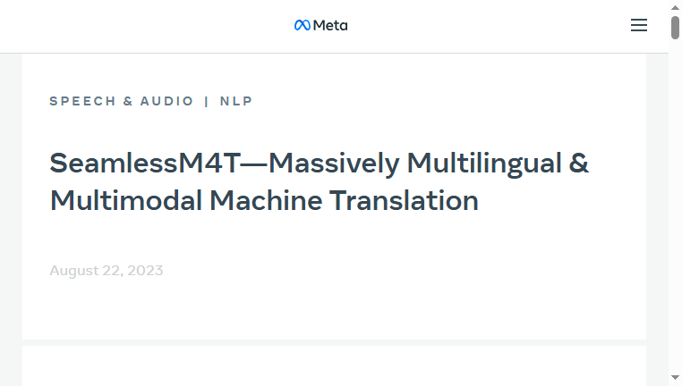 SeamlessM4T
