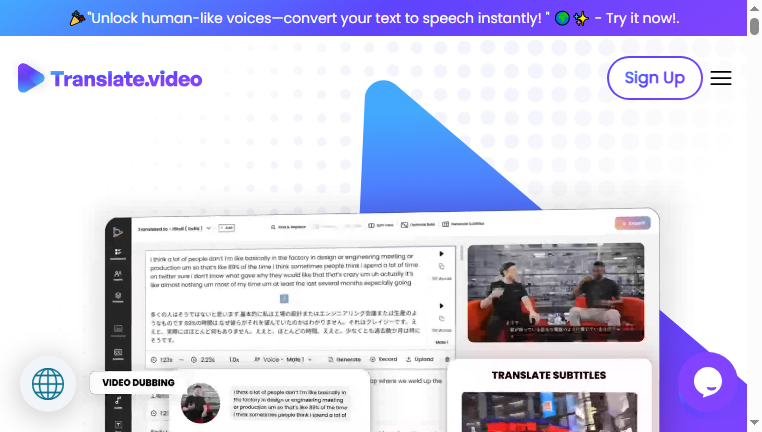 Translate.Video