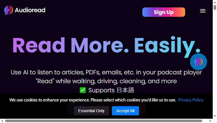 Audioread