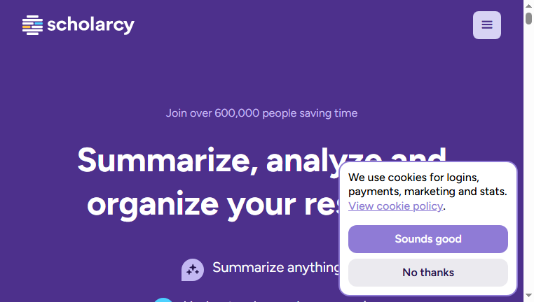 Scholarcy