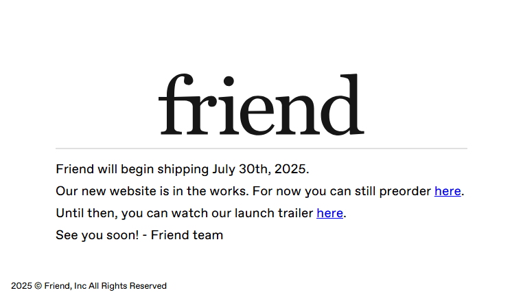Friend AI
