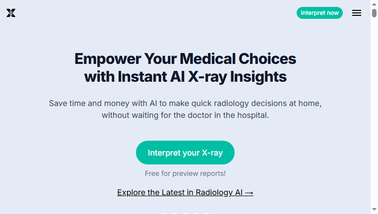 X-ray Interpreter