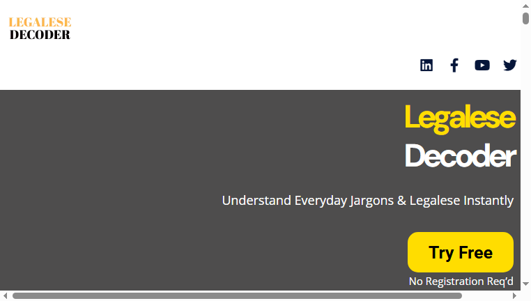 Legalese Decoder