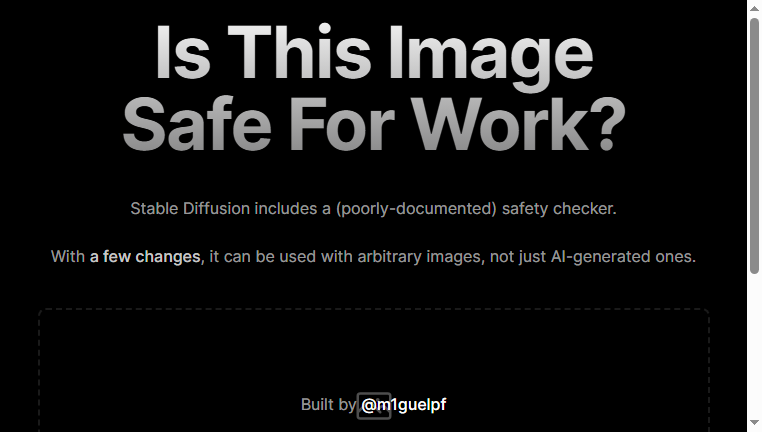 Is This Image NSFW