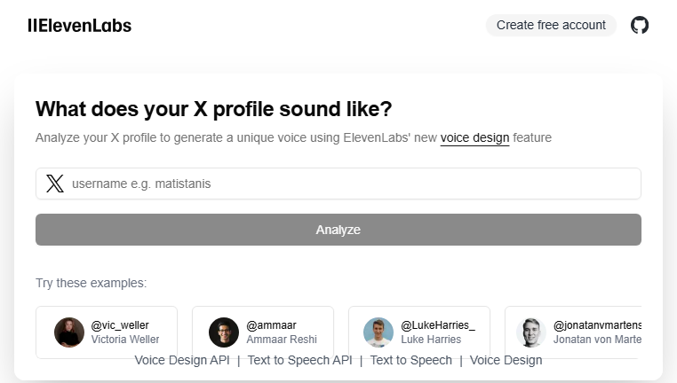 X to Voice