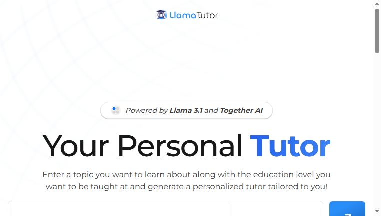 Llama Tutor