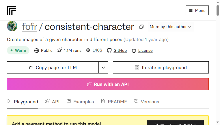 Consistent Character by fofr