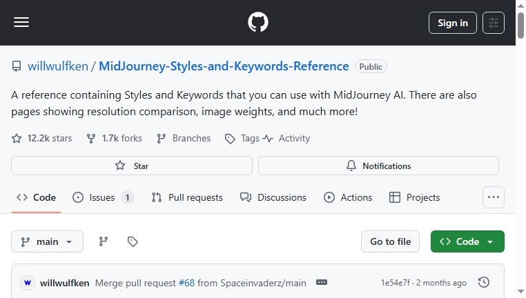 MidJourney Styles & Keywords