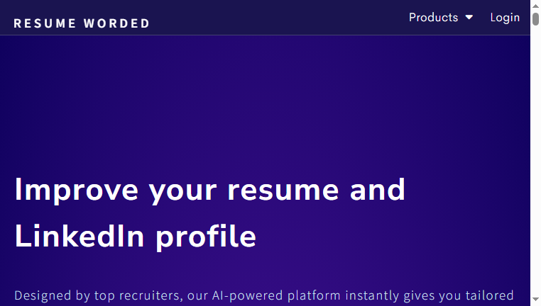 Resume Worded