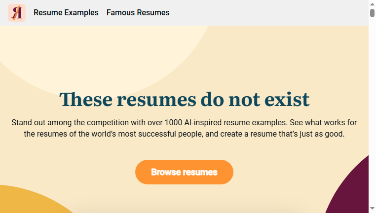 Thisresumedoesnotexist