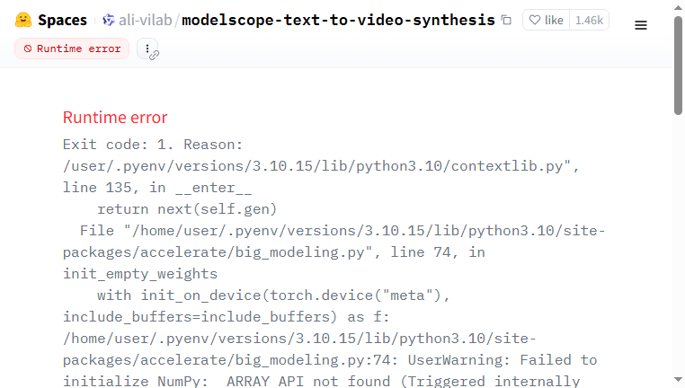 ModelScope Text-To-Video