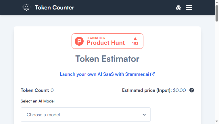 Token Counter