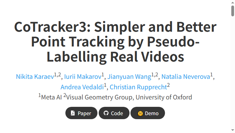 CoTracker3