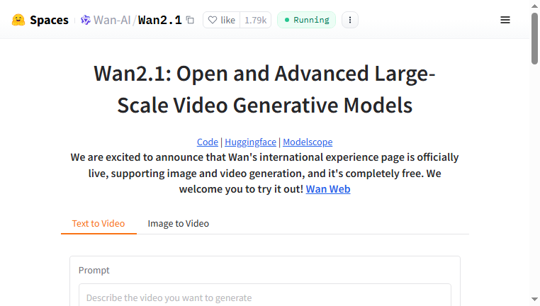 Wan 2.1 AI Video