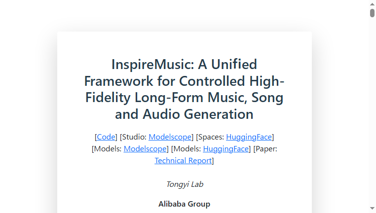 InspireMusic