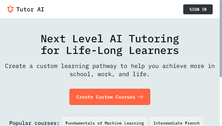 Tutor AI