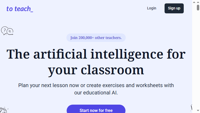To Teach AI