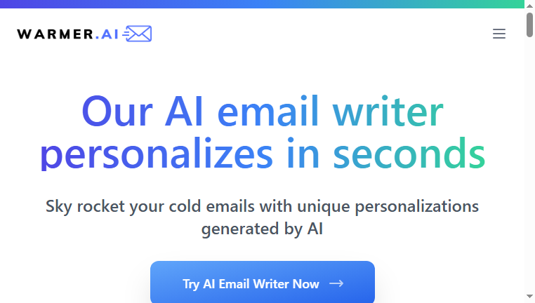 Warmer AI