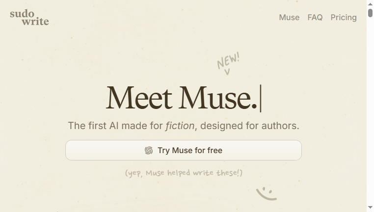 Muse by Sudowrite