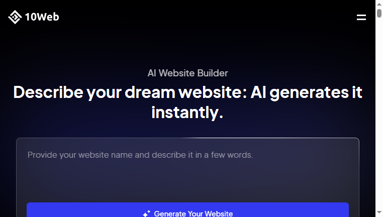 AI Website Builder 2.0