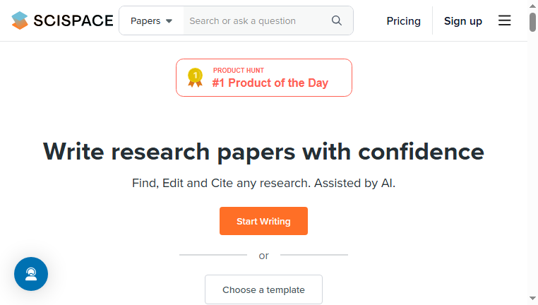SciSpace AI Writer