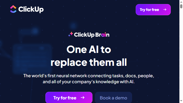 ClickUp Brain