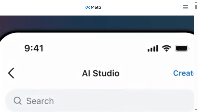 AI Studio by Meta