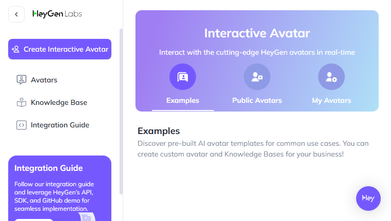 HeyGen Interactive Avatar