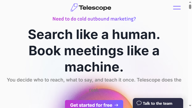 Telescope AI