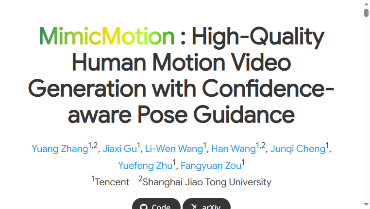 MimicMotion