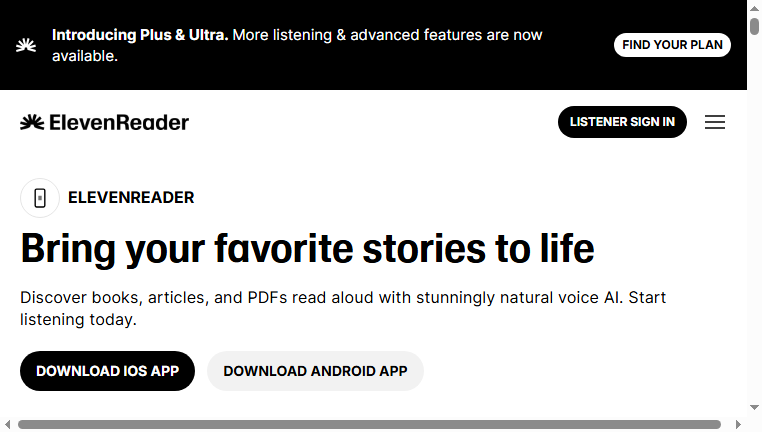 ElevenLabs Reader