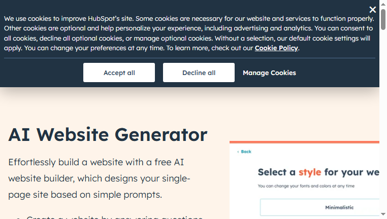 AI Website Generator