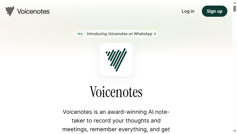 Voicenotes AI