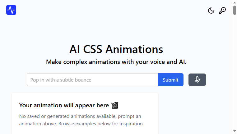 AI CSS Animation