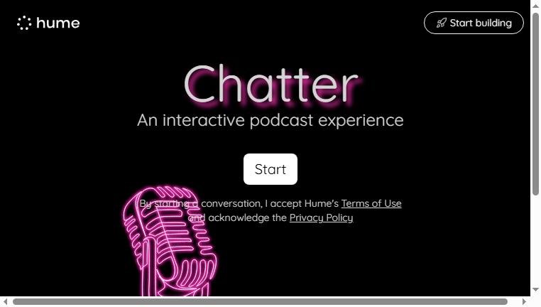 Chatter by Hume AI