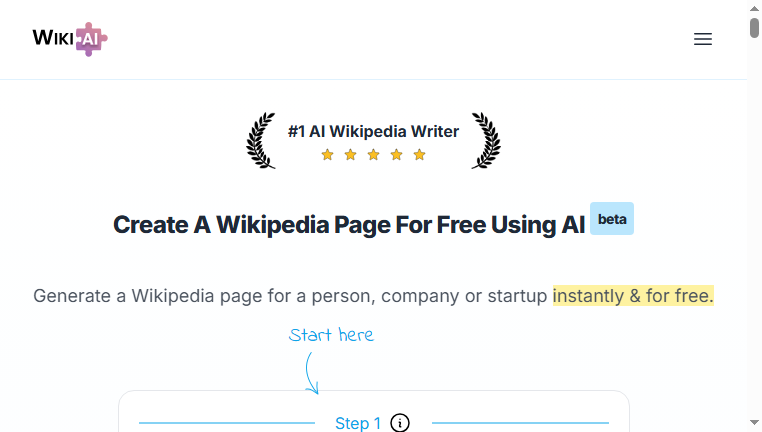 Wikipedia Article AI