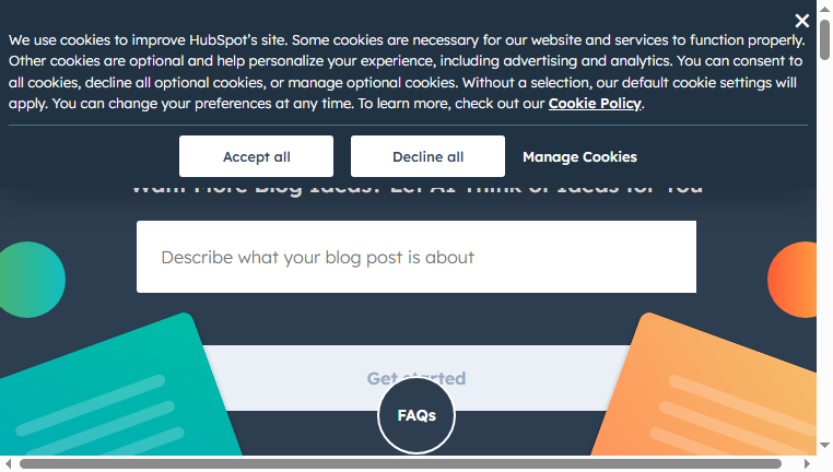 Blog Ideas Generator