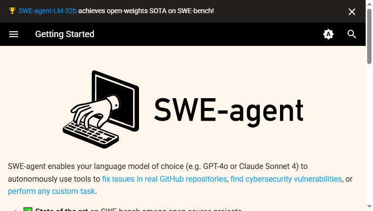 SWE-agent