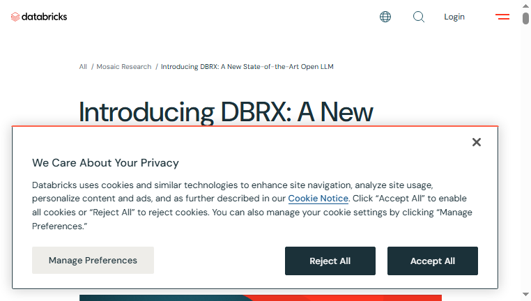 DBRX by Databricks